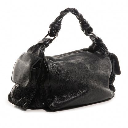 Bottega Veneta Cervo Cocker Hobo Nero Black 3 of 8