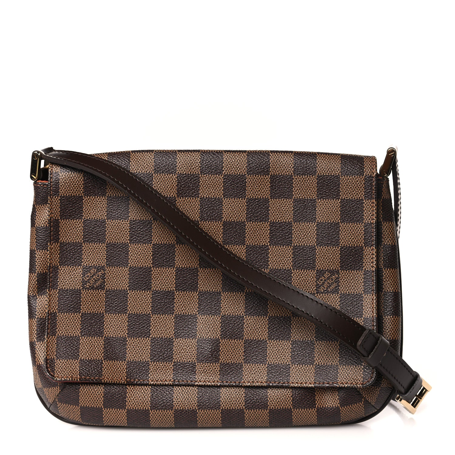Louis Vuitton Damier Ebene Musette Tango Long Strap 1 of 9