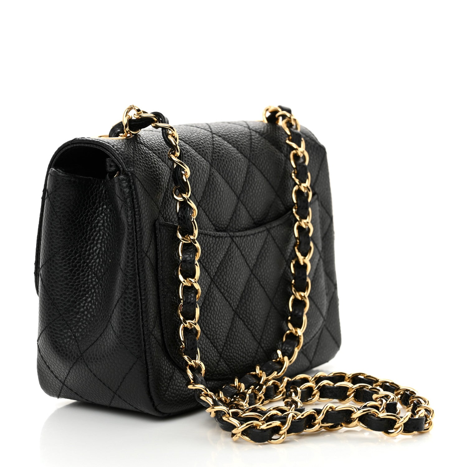 Chanel Caviar Quilted Mini Square Flap Black 3 of 11