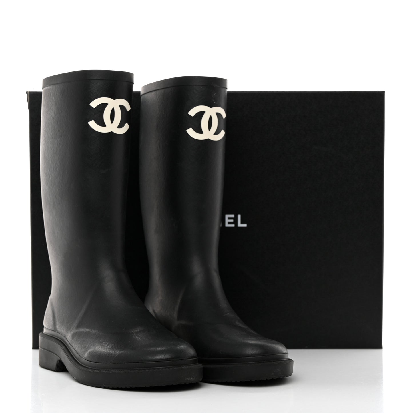 Caoutchouk CC High Boots 37 Black