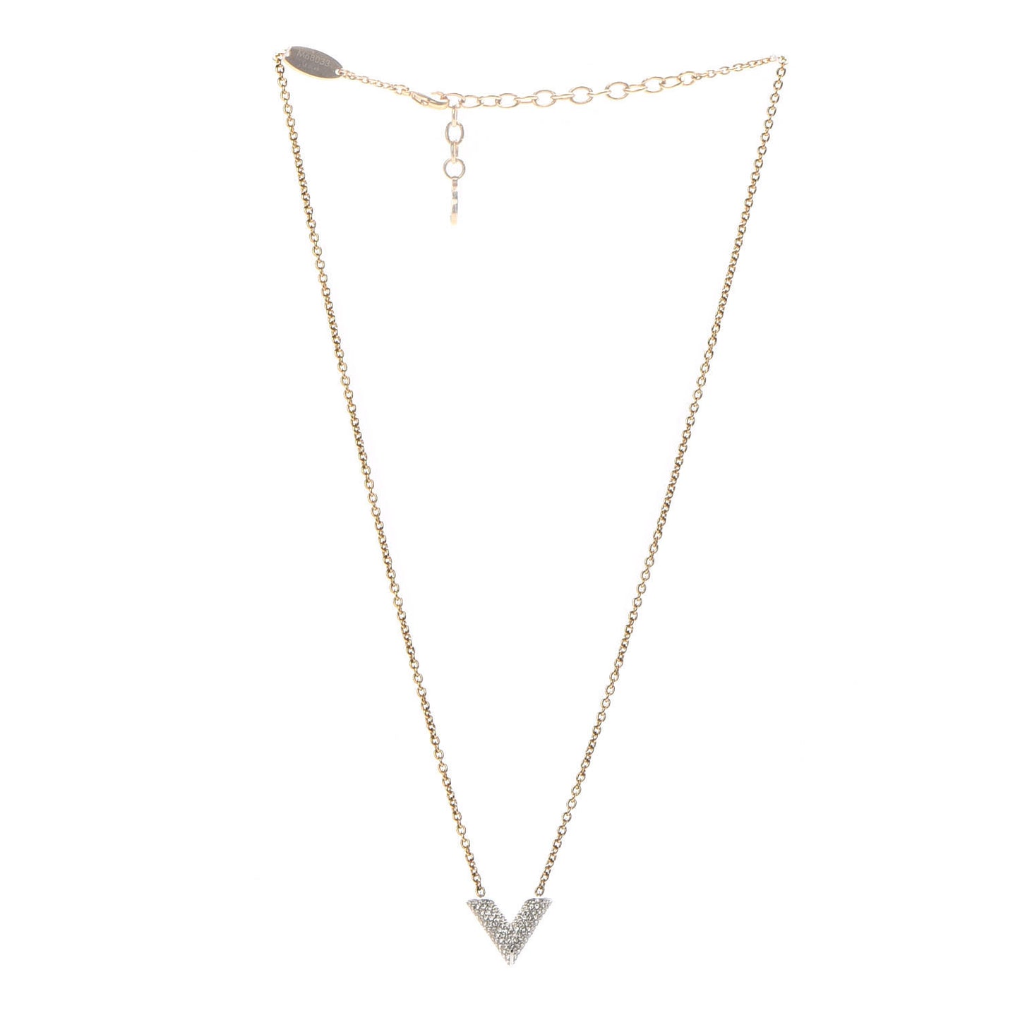Swarovski Essential V Strass Necklace