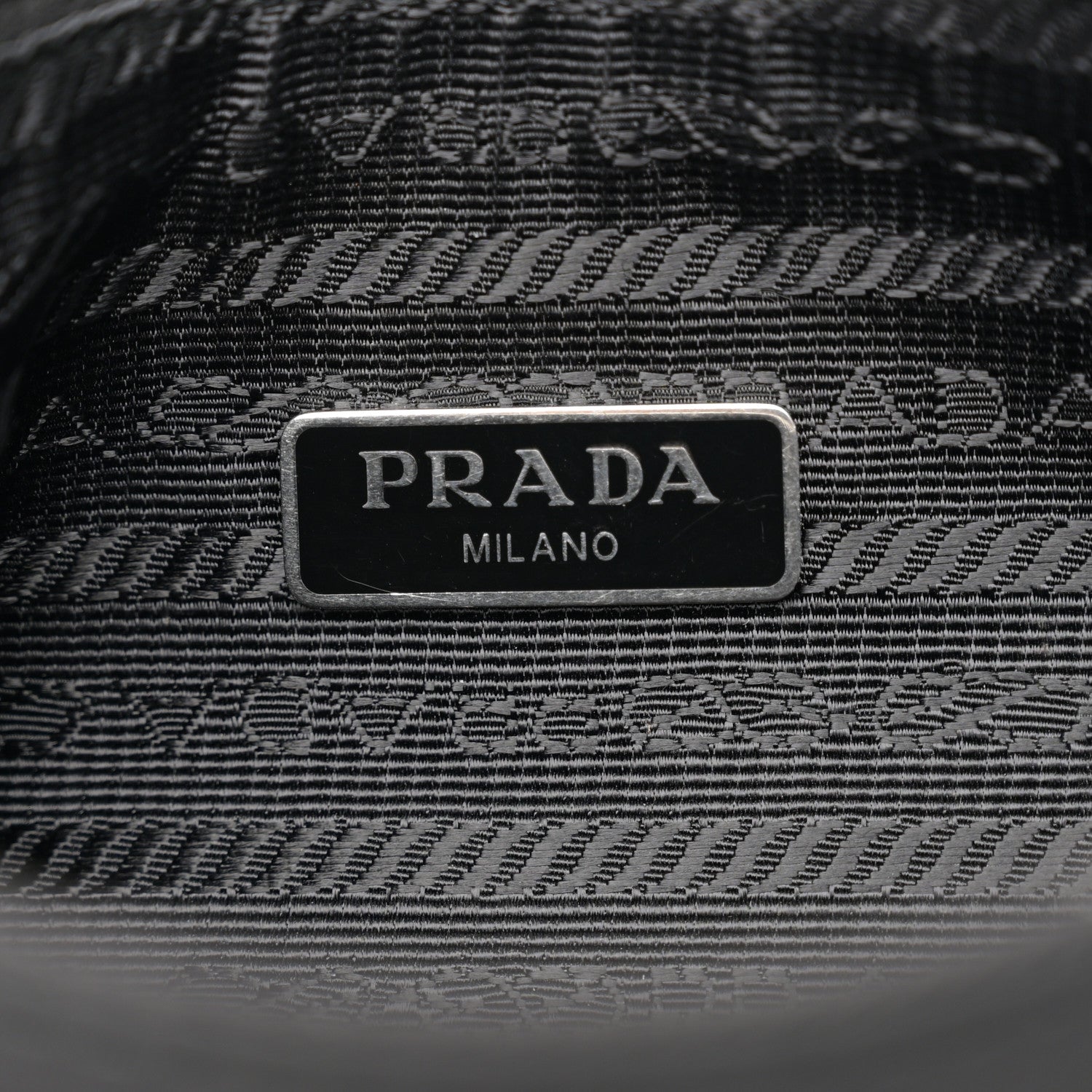 Prada Nylon Re-Edition 2005 Shoulder Bag Black 6 of 11