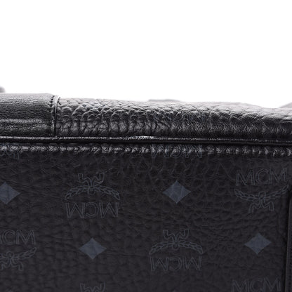 MCM Visetos Medium Liz Reversible Shopper Tote Black 13 of 21