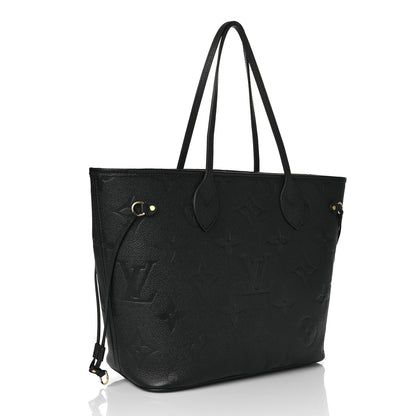 Louis Vuitton Empreinte Monogram Giant Neverfull MM Black 4 of 9