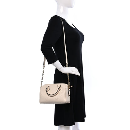 Louis Vuitton Empreinte Monogram Giant Speedy Bandouliere 20 Creme 2 of 8