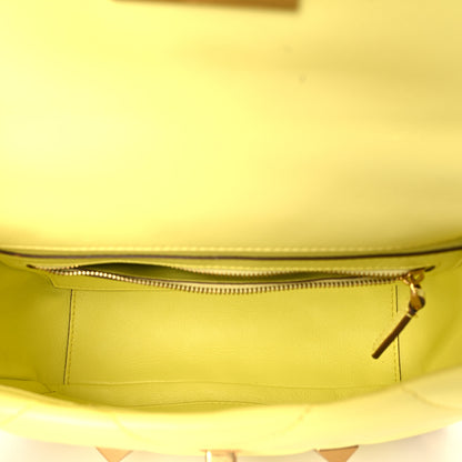 Valentino Garavani Nappa Medium Roman Stud Shoulder Bag Lime Sorbet 5 of 9