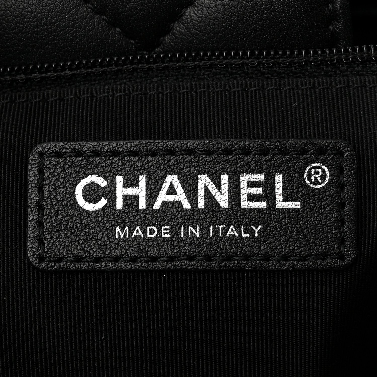 Chanel Calfskin Quilted Large Classic Shopping Tote Black 6 of 10