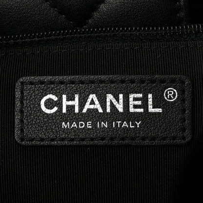 Chanel Calfskin Quilted Large Classic Shopping Tote Black 6 of 10