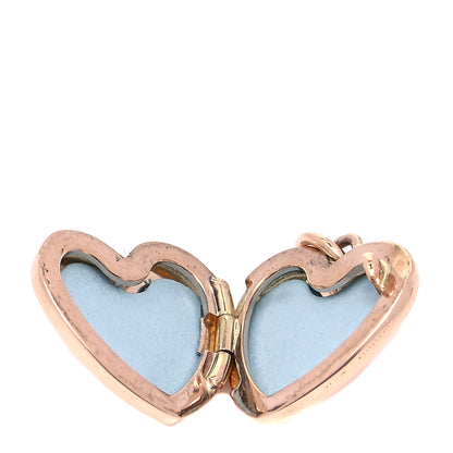 Tiffany 18K Rose Gold Heart Locket Pendant 4 of 5