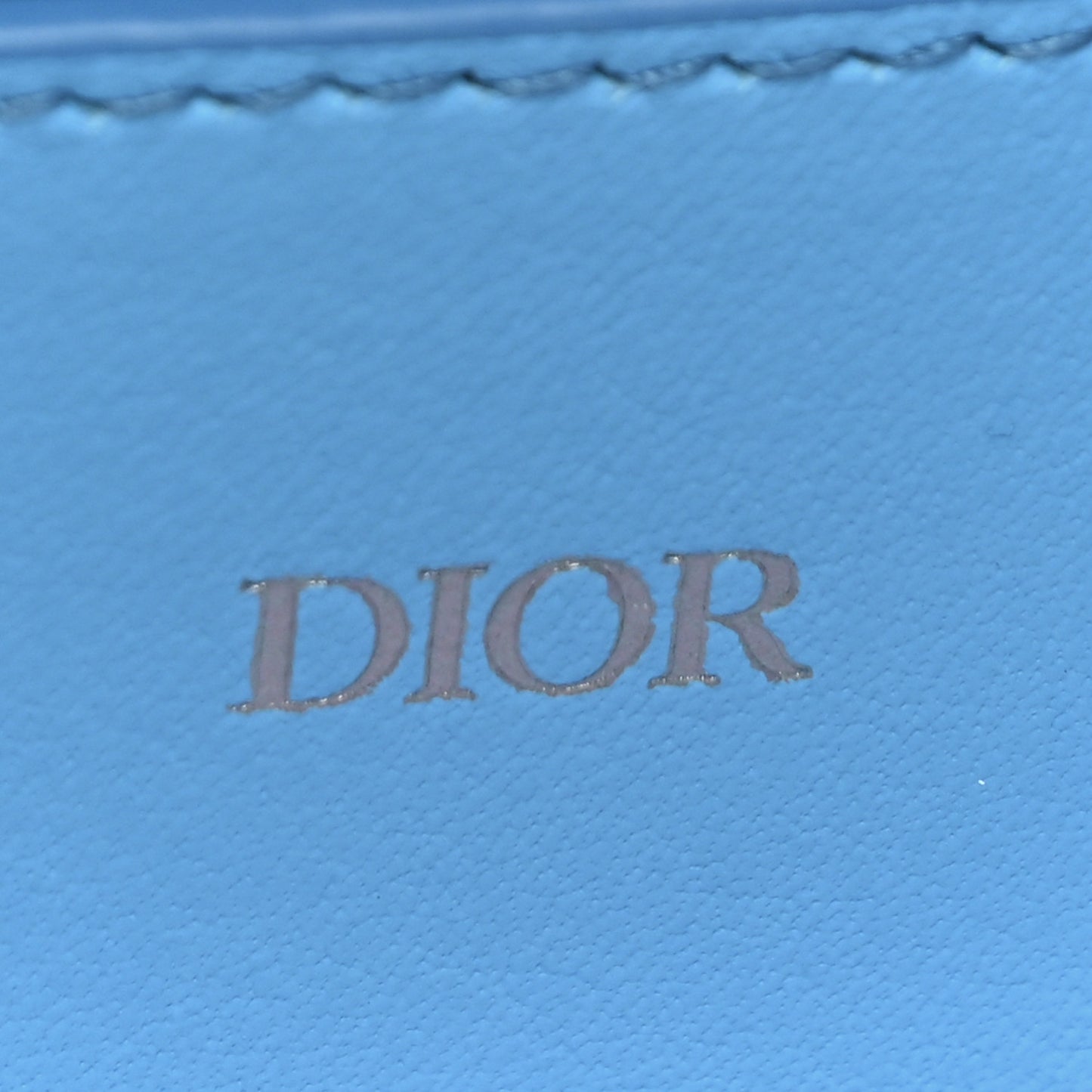 Smooth Calfskin Nano Pouch Cornflower
