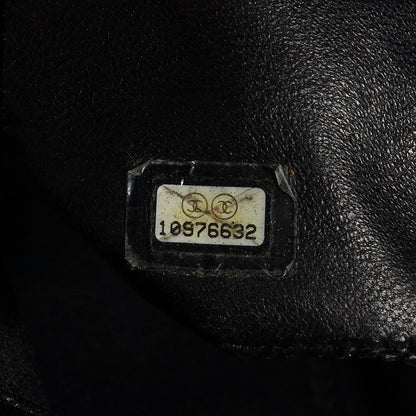 Chanel Glazed Calfskin Large Modern Chain Tote Black 7 of 7