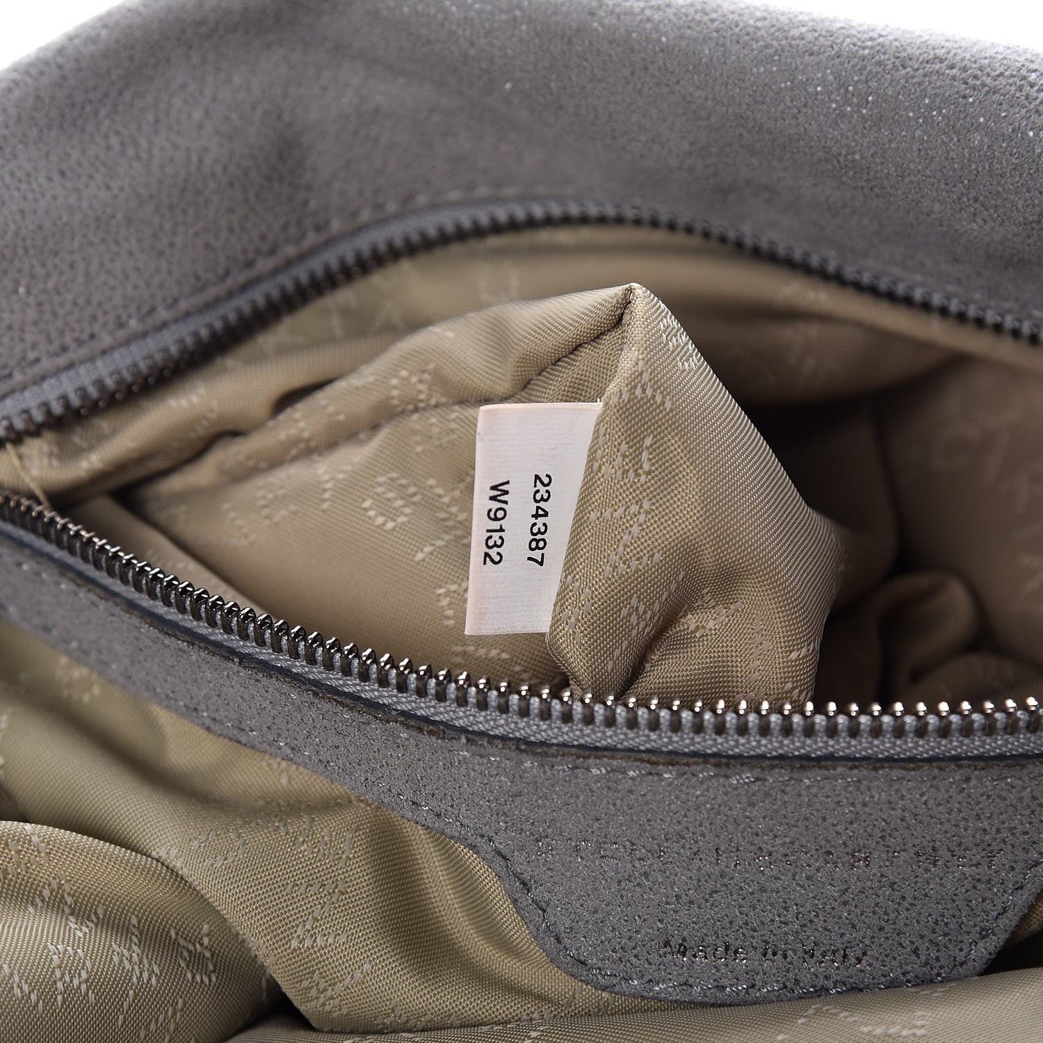 Stella McCartney Shaggy Deer Falabella Fold Over Tote Grey 10 of 11