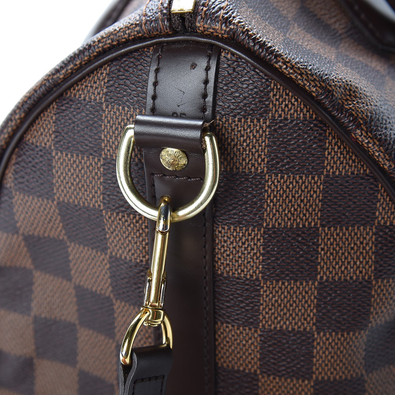 Louis Vuitton Damier Ebene Speedy Bandouliere 25 11 of 11