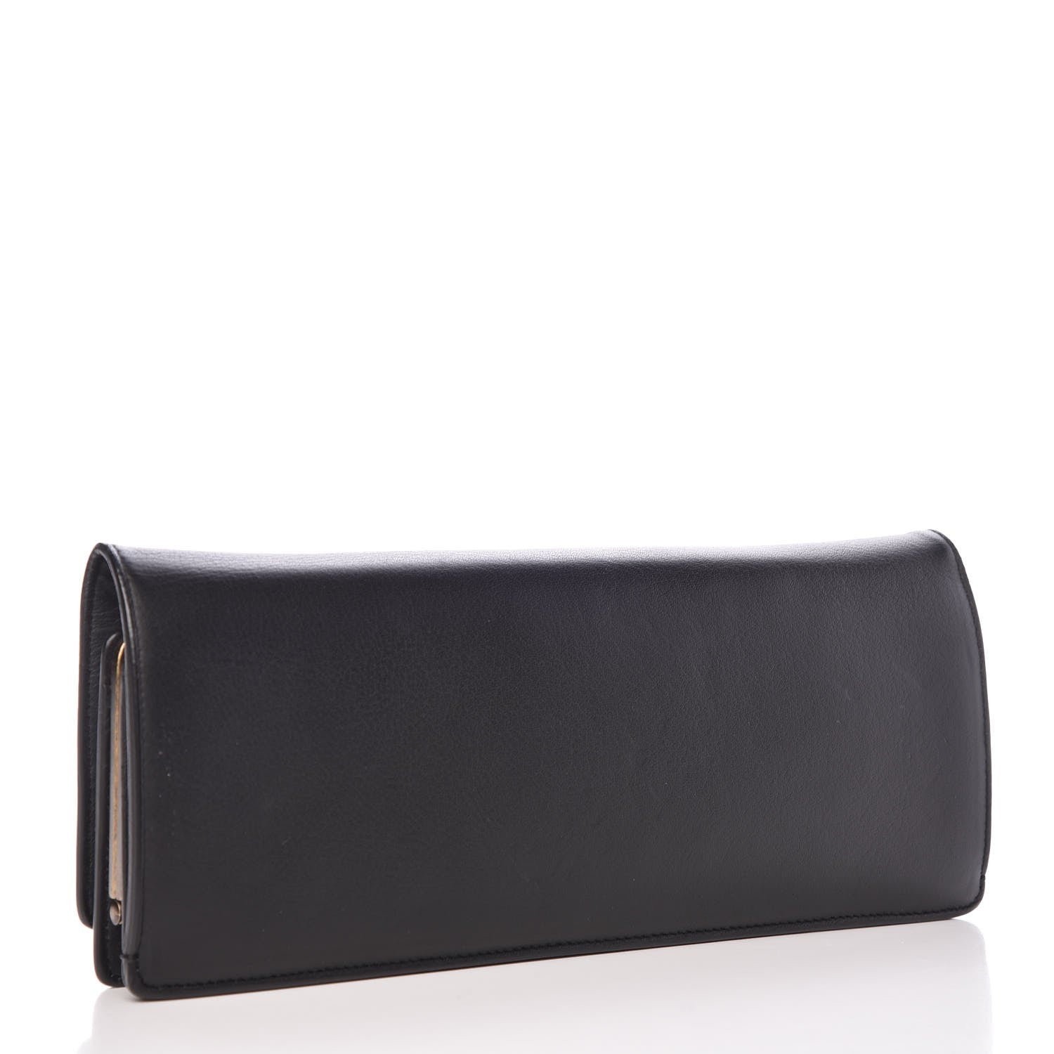 Balenciaga Calfskin Classic Hardware City Long Clutch Black 3 of 9
