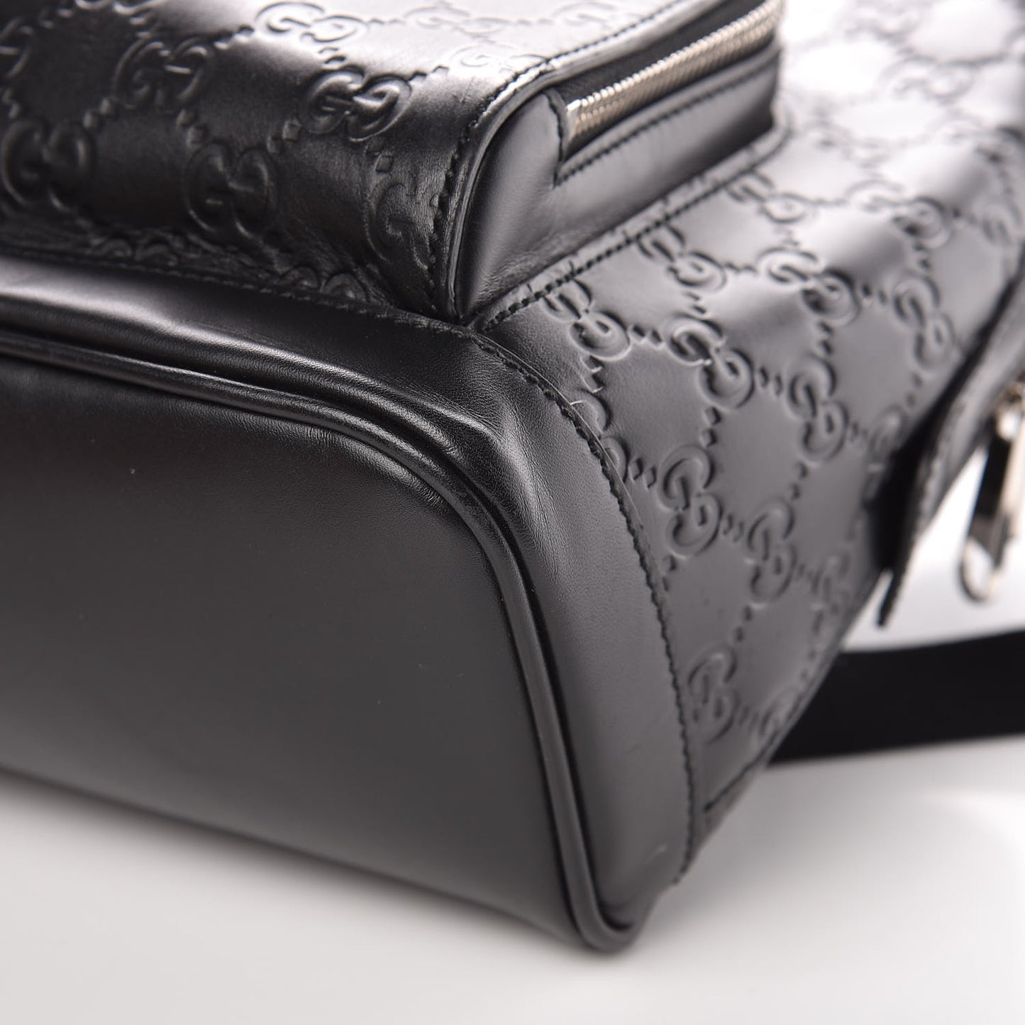 Guccissima Signature Small Day Backpack Black