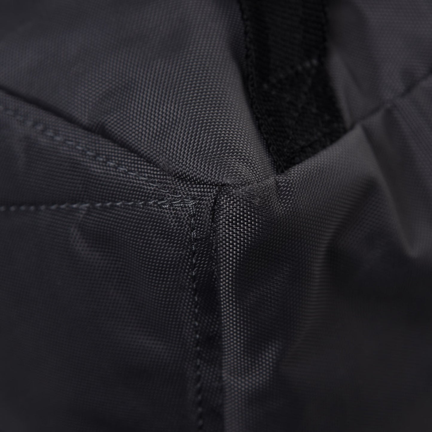 Nylon Biker Backpack Black