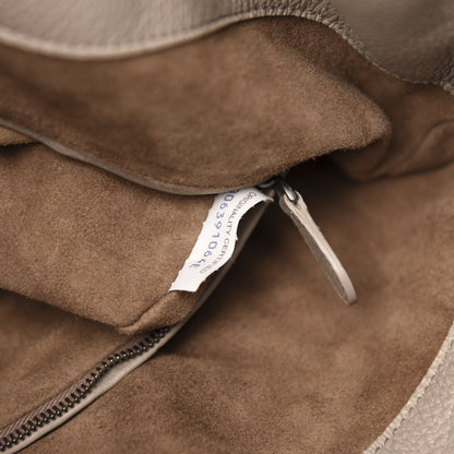Bottega Veneta Cervo Intrecciato Flap Top Hobo Almond 6 of 9