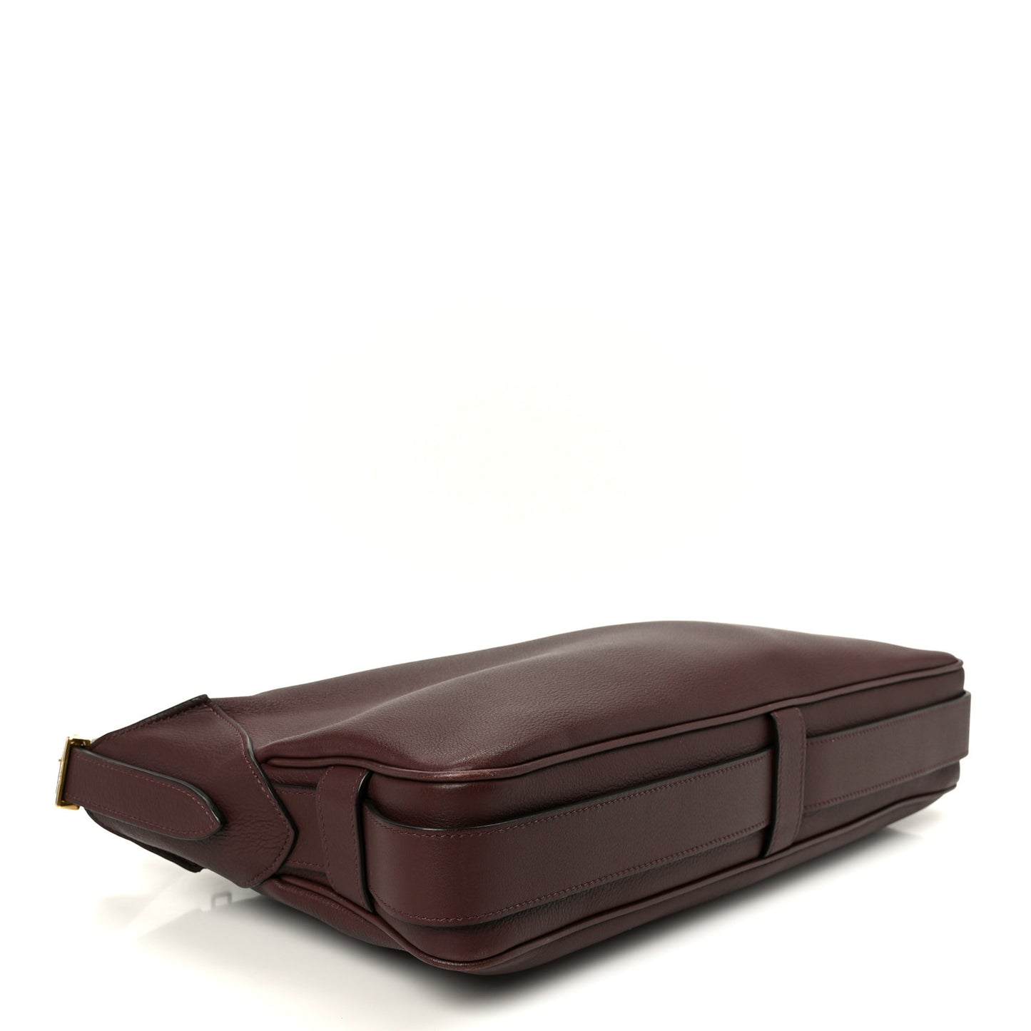 Supple Calfskin Medium Romy Shoulder Bag Hickory