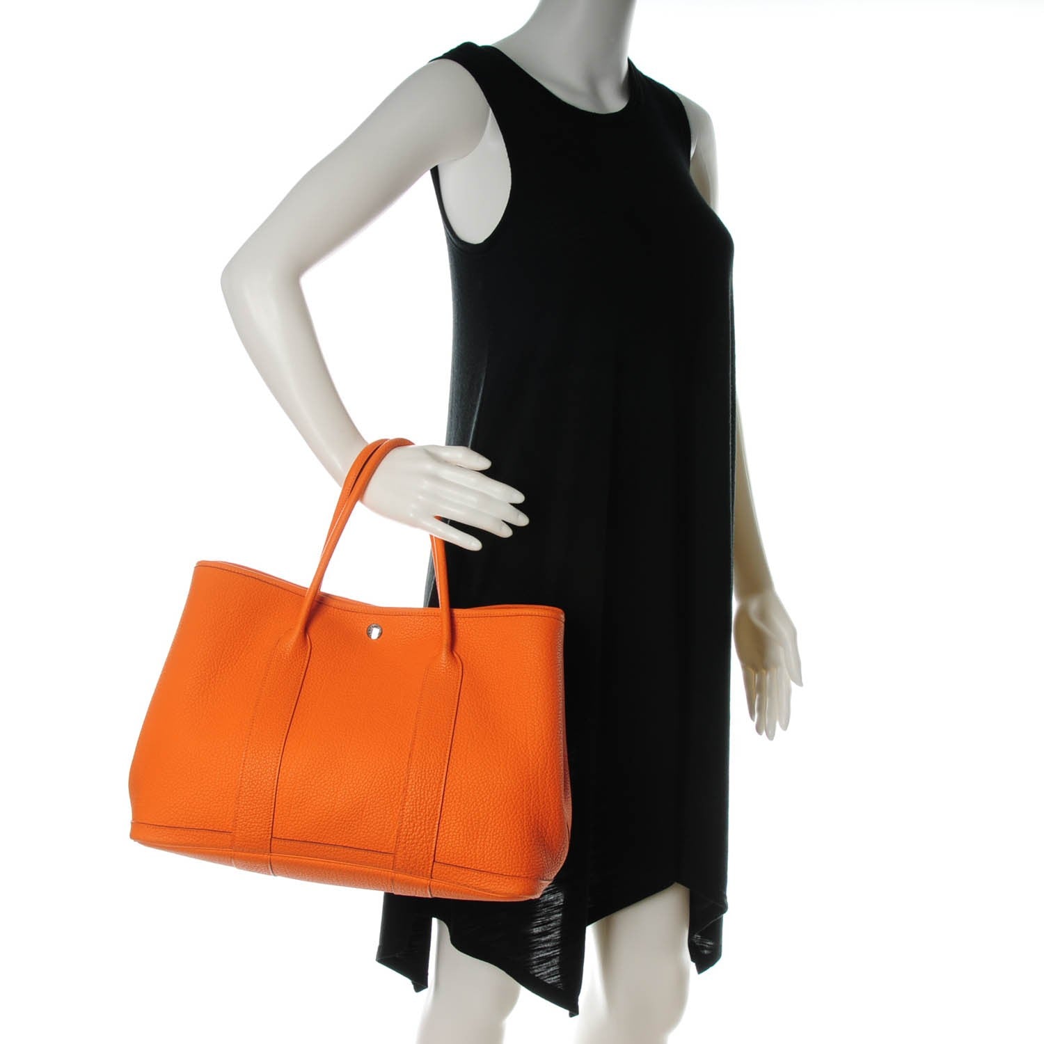 Hermes Negonda Garden Party 36 MM Orange 2 of 6