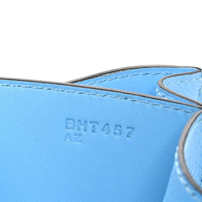 Hermes Epsom Constance 18 Celeste 9 of 13