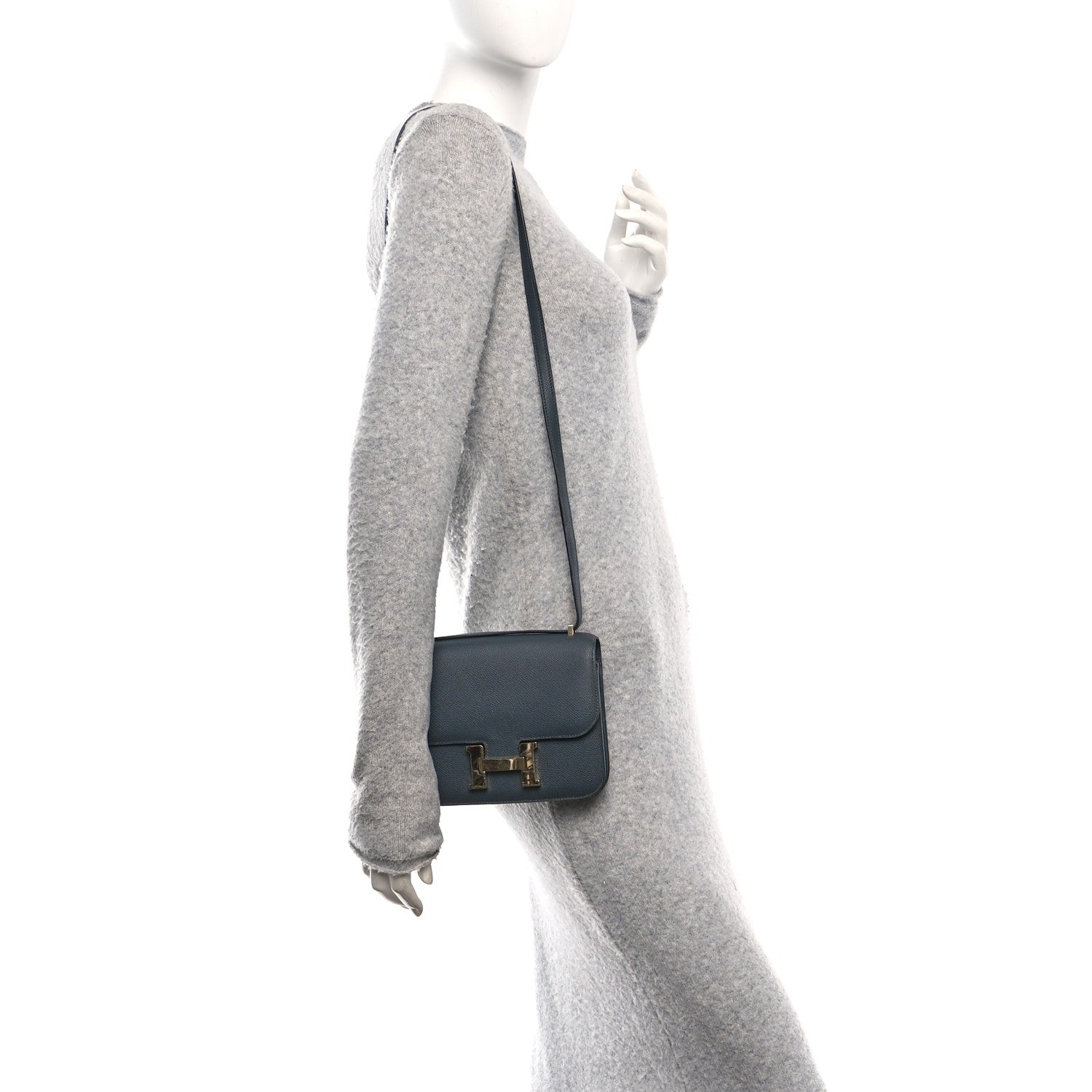 Hermes Epsom Constance 18 Gris Misty 2 of 11