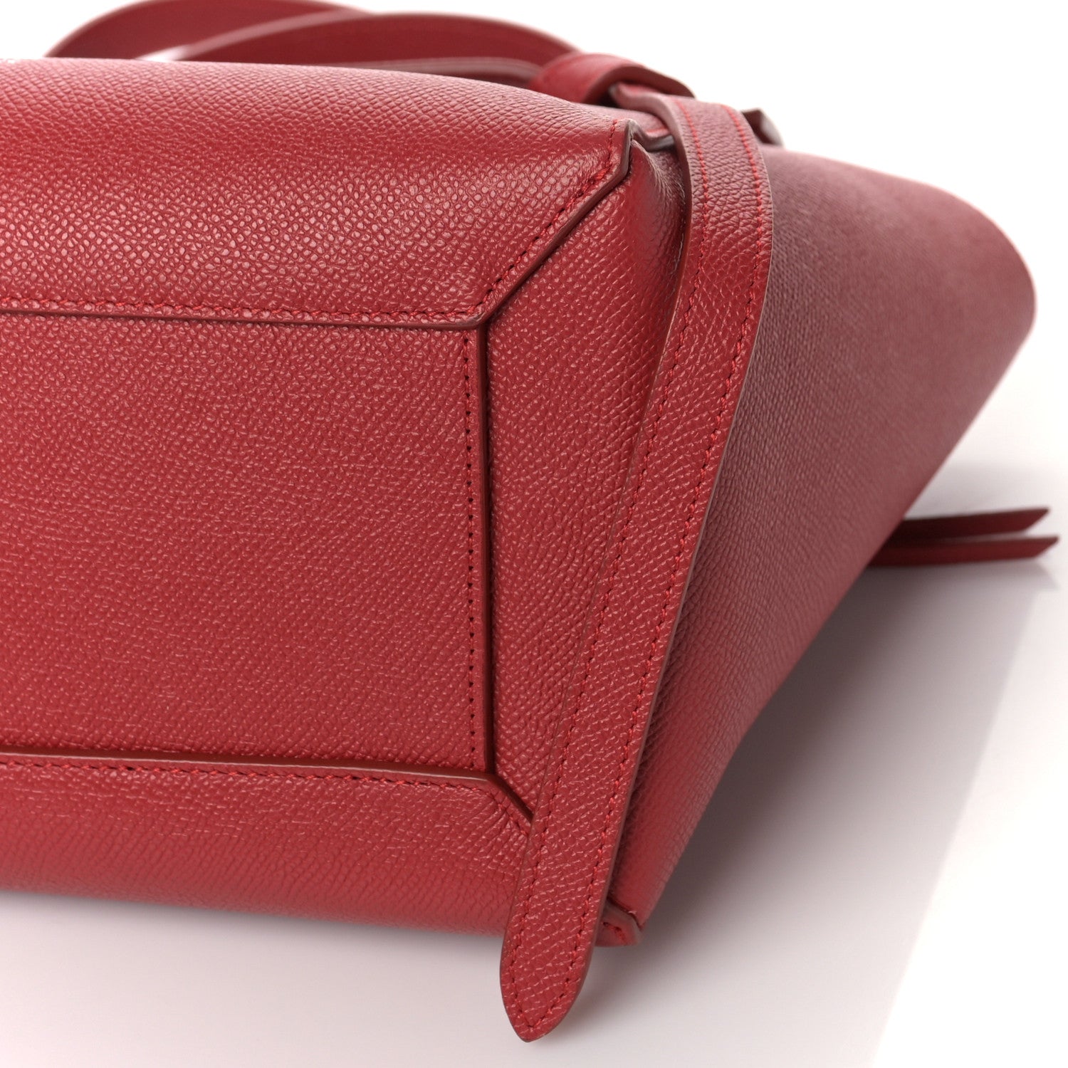Celine Baby Grained Calfskin Micro Belt Bag Coquelicot 9 of 10