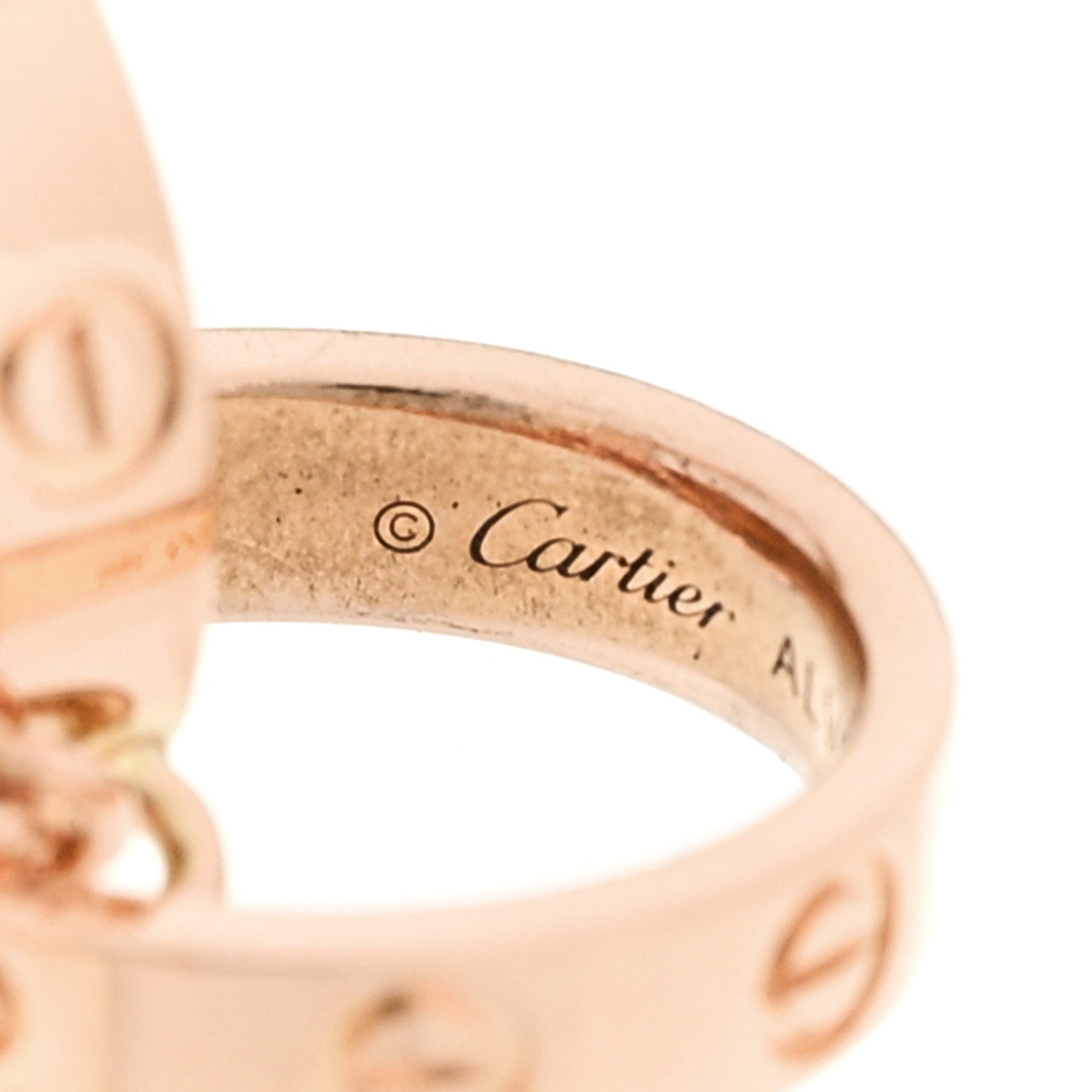 Cartier 18K Rose Gold Interlocking LOVE Bracelet 1836145