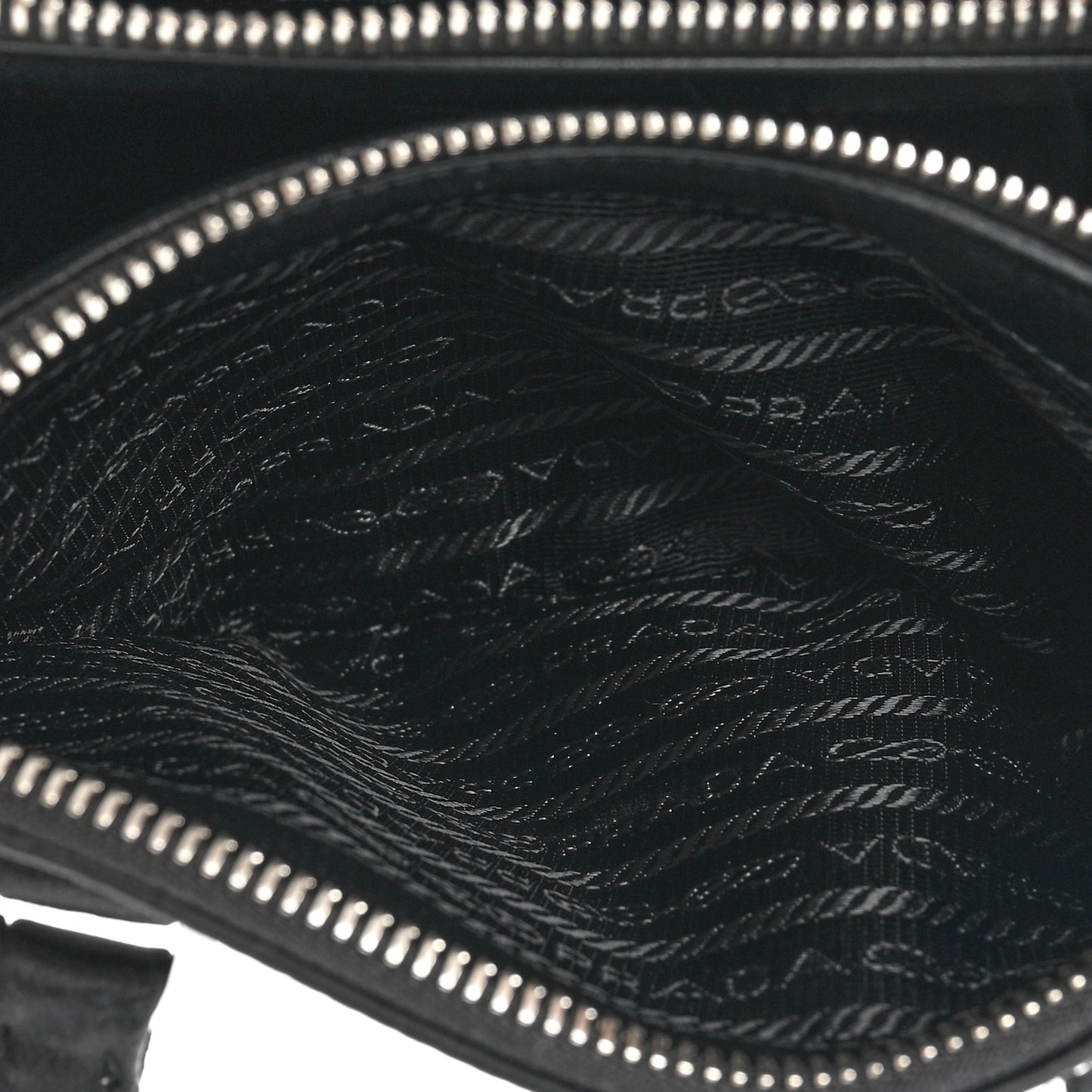 Satin Crystal Mini Galleria Double Zip Tote Metal