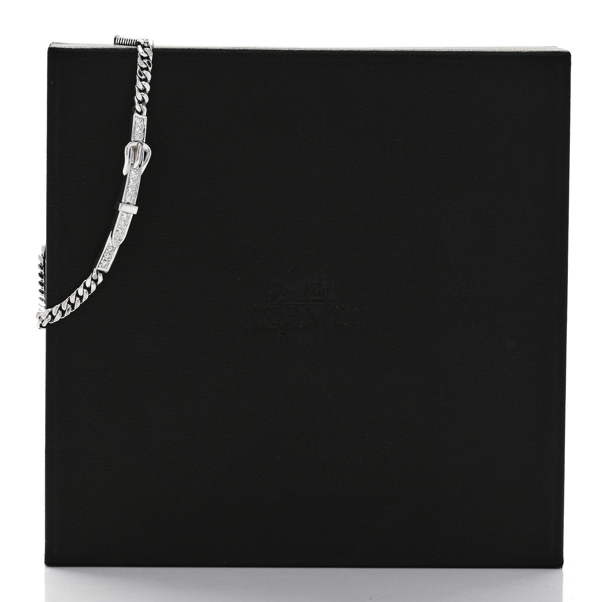 18K White Gold Diamond Etriviere Bracelet