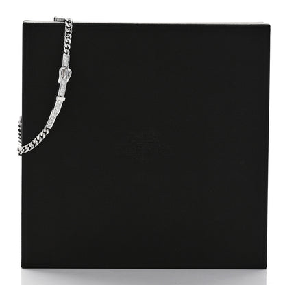 Hermes 18K White Gold Diamond Etriviere Bracelet 4 of 4