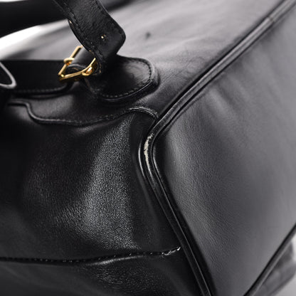 Gucci Calfskin Bamboo Backpack Black 13 of 18