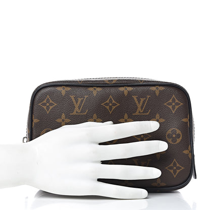 Louis Vuitton Monogram Macassar Toilet Pouch PM 2 of 7
