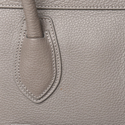 Celine Drummed Calfskin Mini Luggage Souris 11 of 16