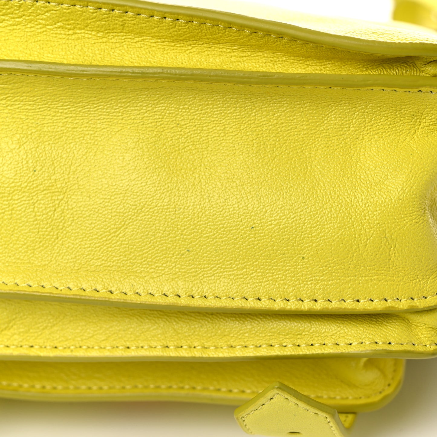 Lambskin PS1 Pouch Messenger Lemon