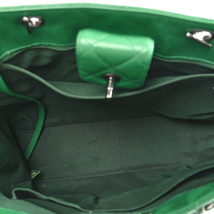 Chanel Caviar Quilted Timeless Tote Green 5 of 9