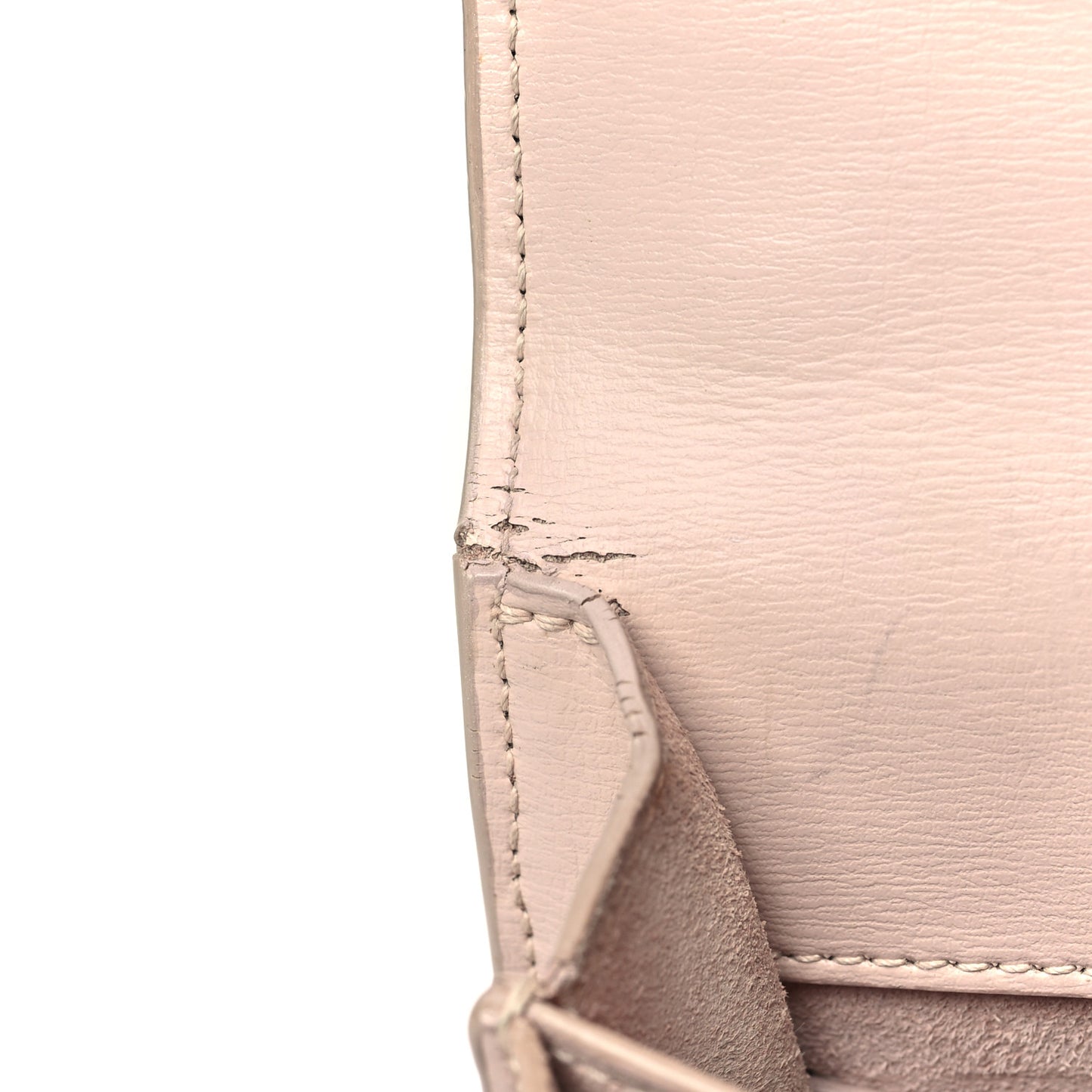 Calfskin Medium Monogram Sunset Marble Pink