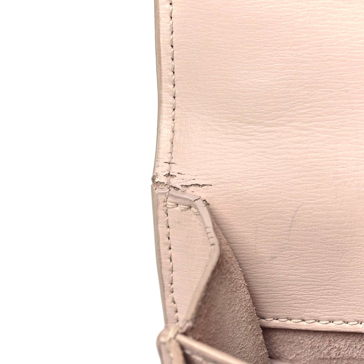 Saint Laurent Calfskin Medium Monogram Sunset Marble Pink 14 of 16