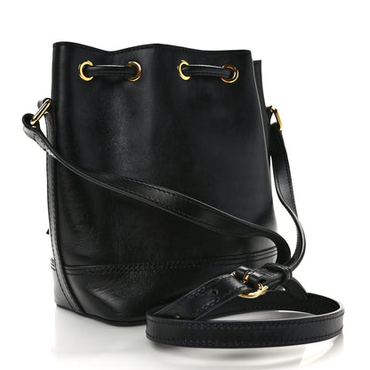 Khaite Calfskin Cecilia Small Bucket Bag Black 3 of 10