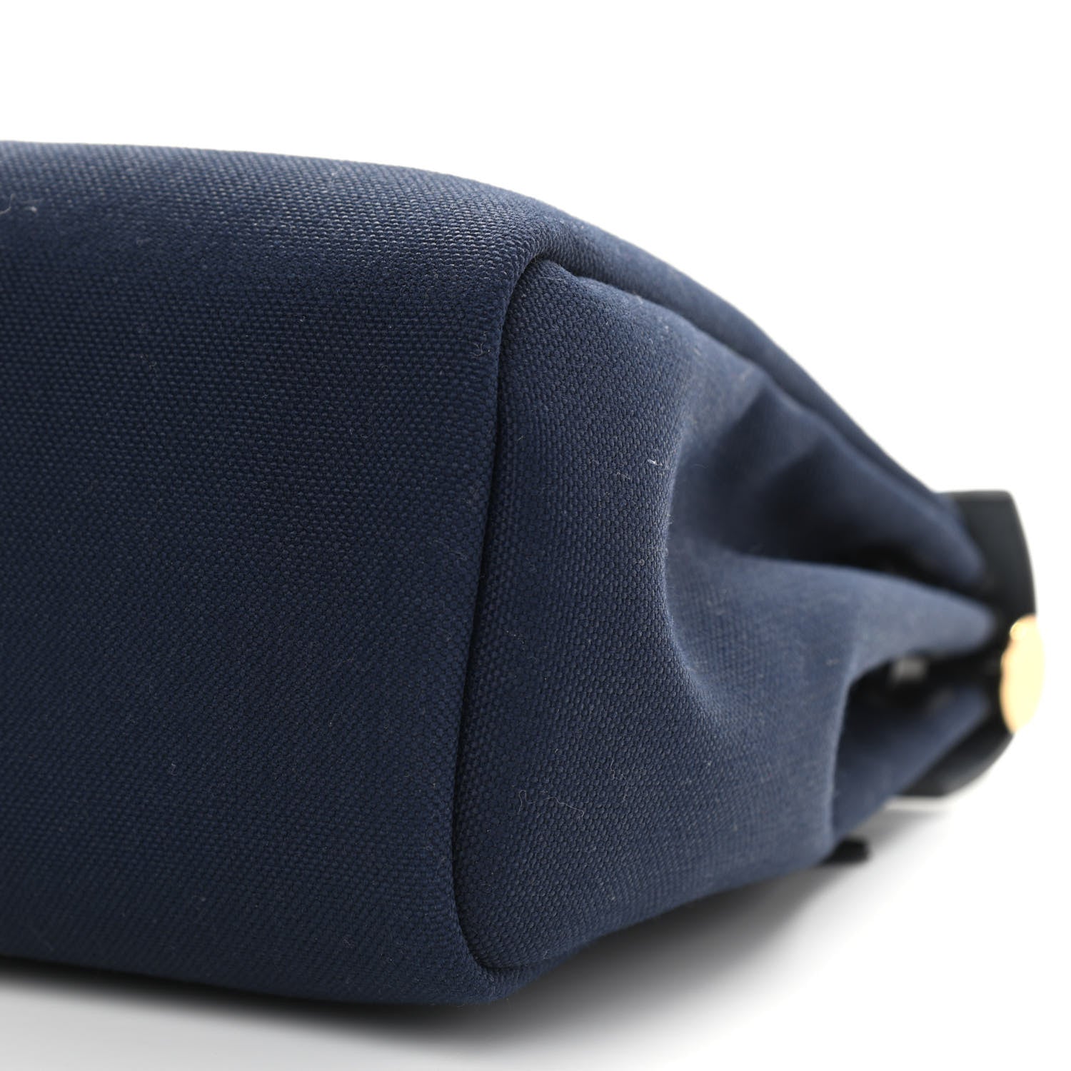 Hermes Military Toile Vache Hunter Herbag Zip PM 31 Black Bleu Indigo 11 of 13