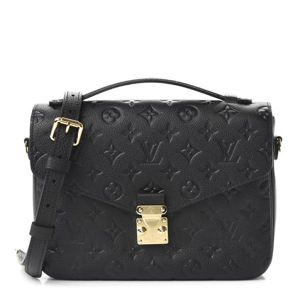 Louis Vuitton Empreinte Pochette Metis Black 1 of 9
