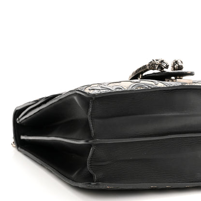 Gucci GG Supreme Monogram Arabesque Medium Dionysus Shoulder Bag Black 9 of 14