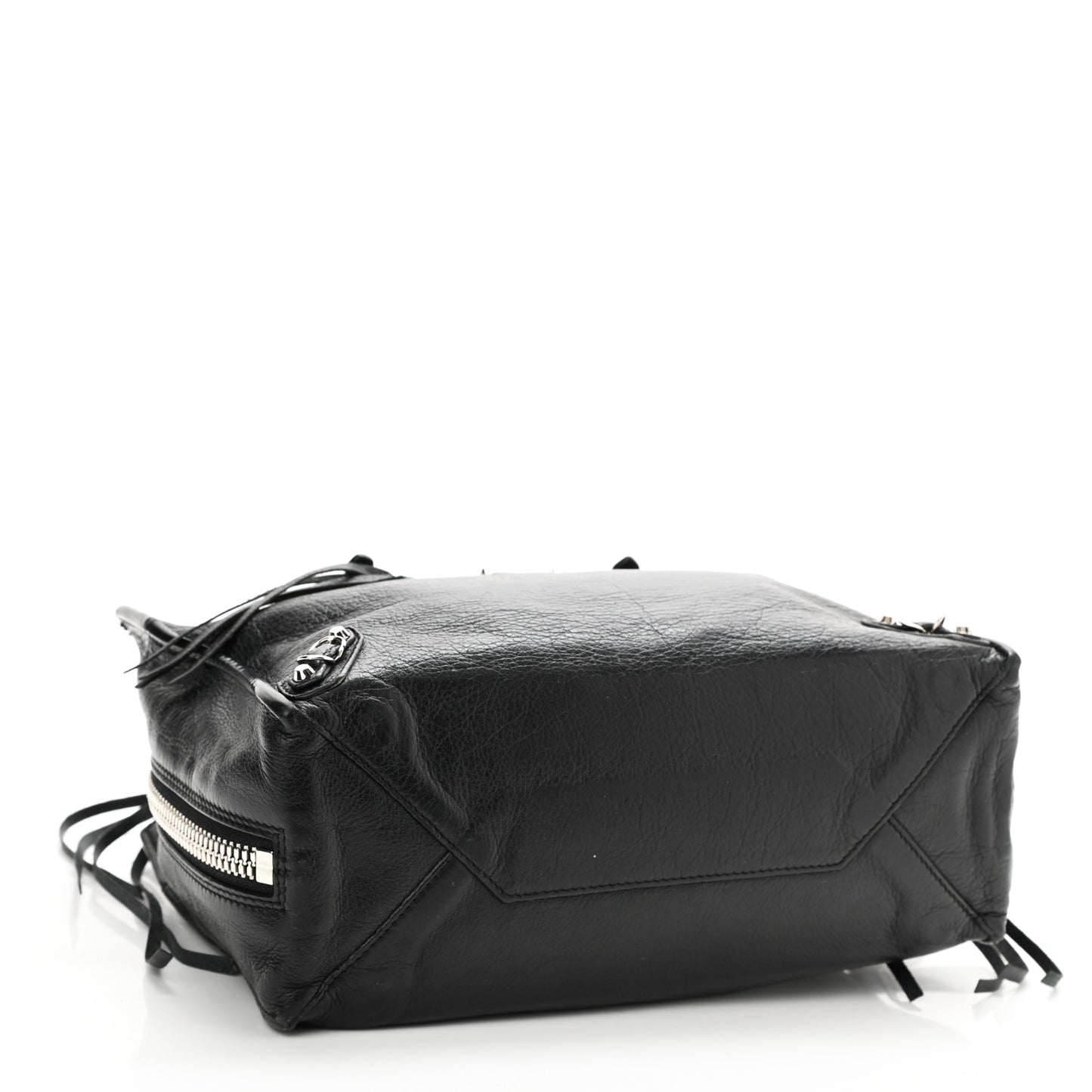Veau Papier A6 Zip Around Tote Black
