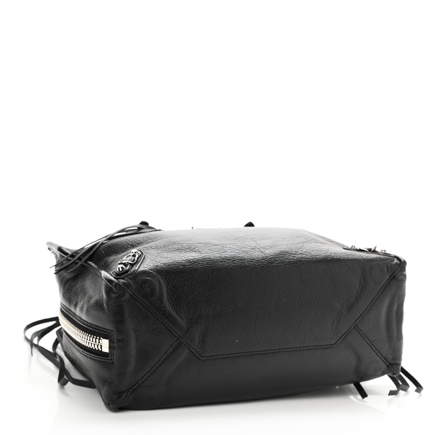 Balenciaga Veau Papier A6 Zip Around Tote Black 4 of 10