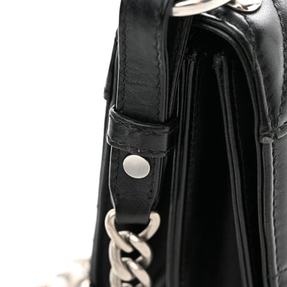 Prada Soft Calfskin Impunture Diagramme Cahier Bag Black 11 of 11