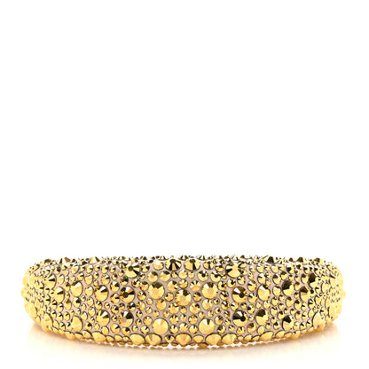 Prada Satin Crystal Embellished Headband Platino 4 of 7
