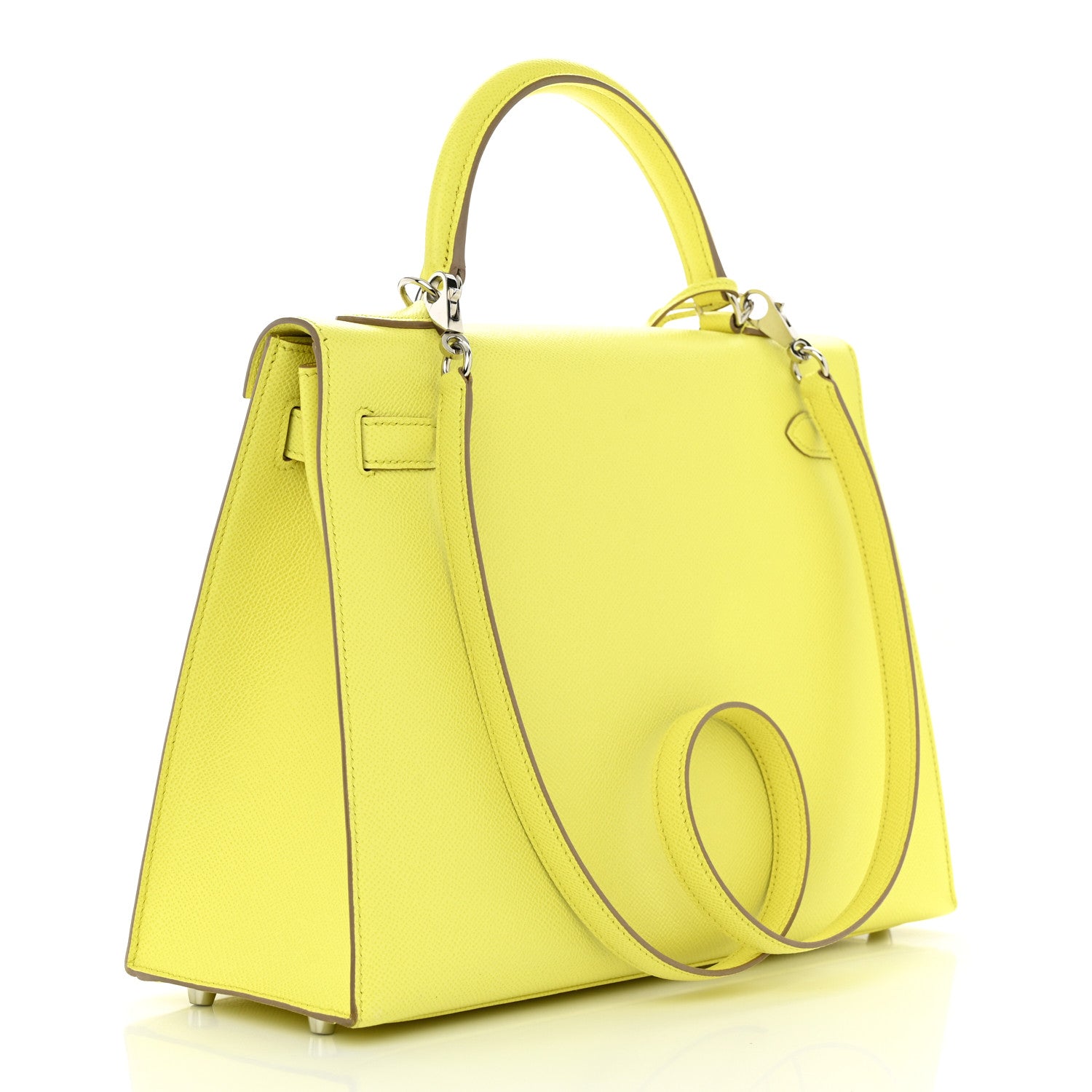 Hermes Epsom Kelly Sellier 32 Soufre 3 of 17