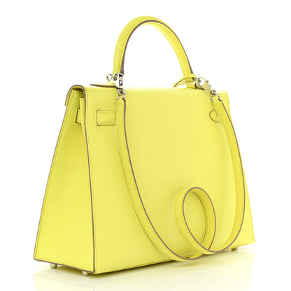 Hermes Epsom Kelly Sellier 32 Soufre 3 of 17