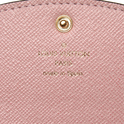 Louis Vuitton Damier Ebene Rosalie Coin Purse Rose Ballerine 6 of 6