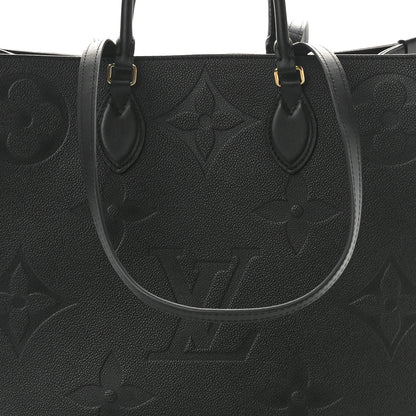 Louis Vuitton Empreinte Monogram Giant Onthego GM Black 7 of 9