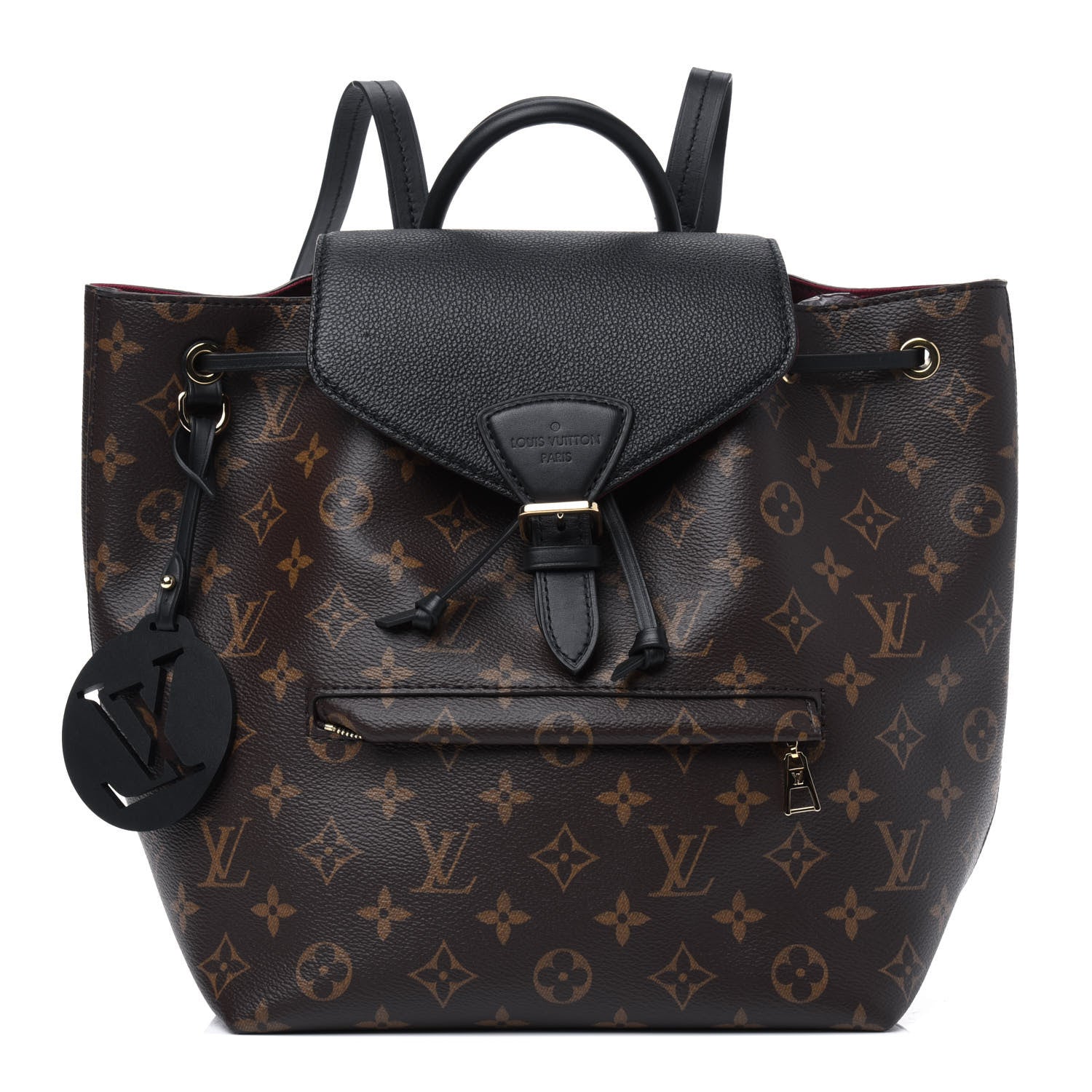 Louis Vuitton Monogram Montsouris PM Black 1 of 16